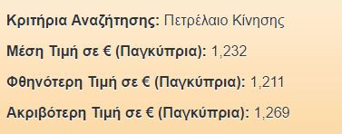 πετρελαιο κινησης