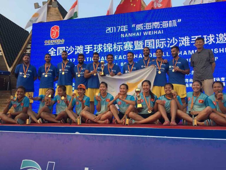 Χρυσή στην Κίνα η Εθνική Ανδρών Beach Handball