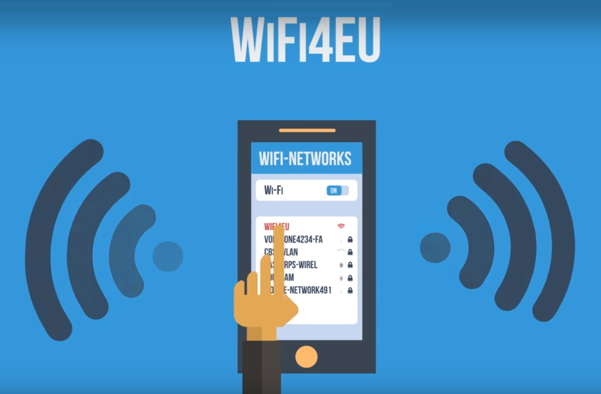 Δημιουργία σημείων παροχής δωρεάν WiFi ενέκρινε το Ευρωπαϊκό Κοινοβούλιο