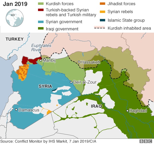 syria map