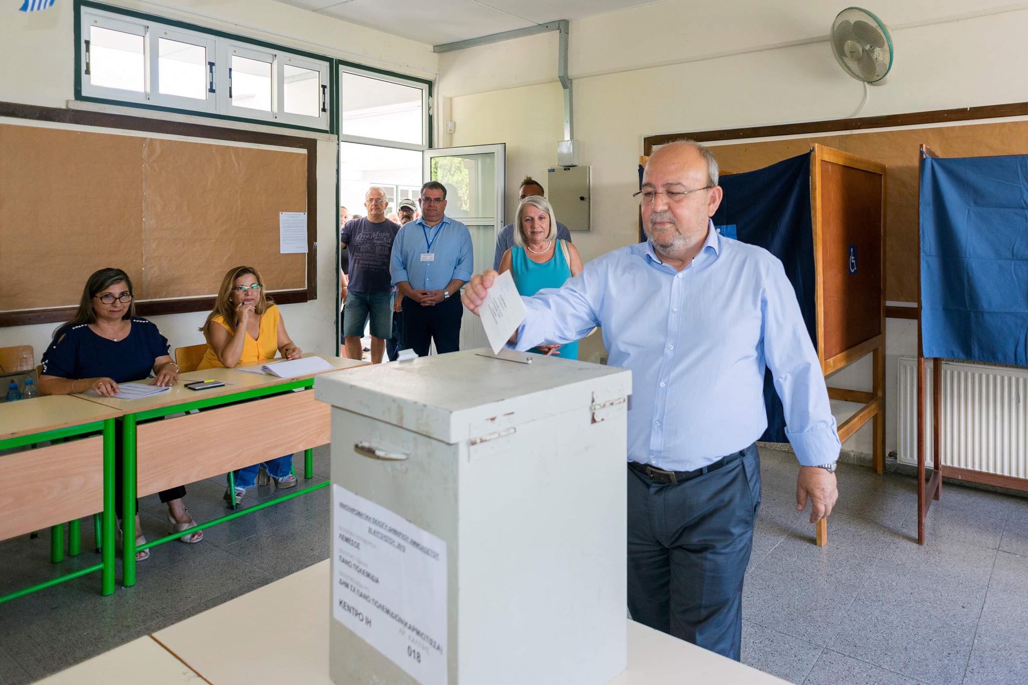 Σίμος Ιωάννου: "Η επόμενη εκλογή μπροστά στο Δημοτικό Μέγαρο Αμμοχώστου"