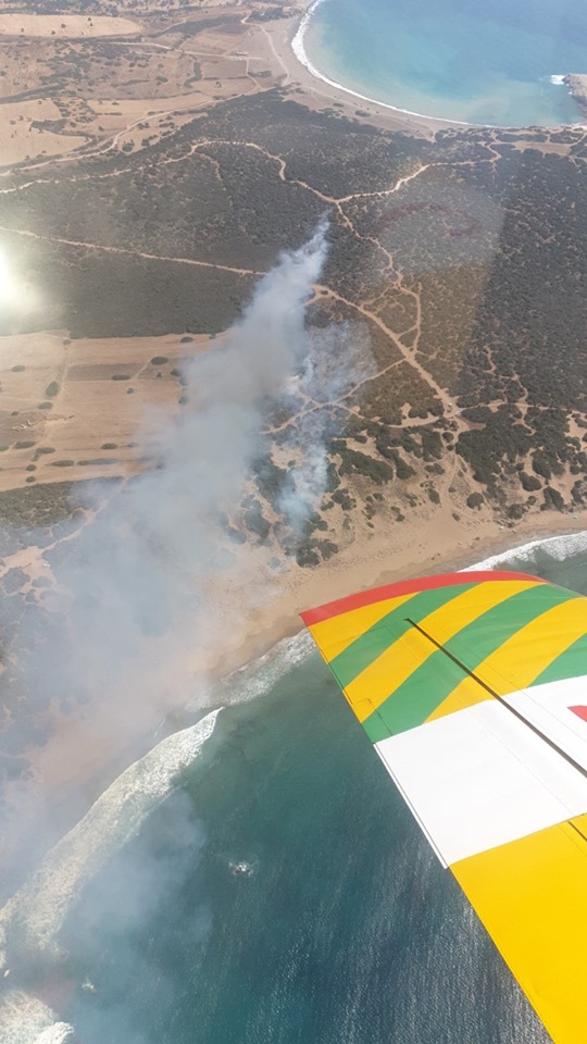 πυρκαγιά Λάρα 18 08 2019