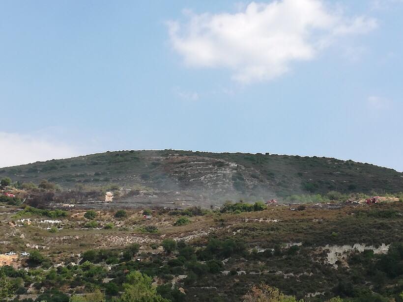 πυρκαγιά Λεμεσός 28 08 2019