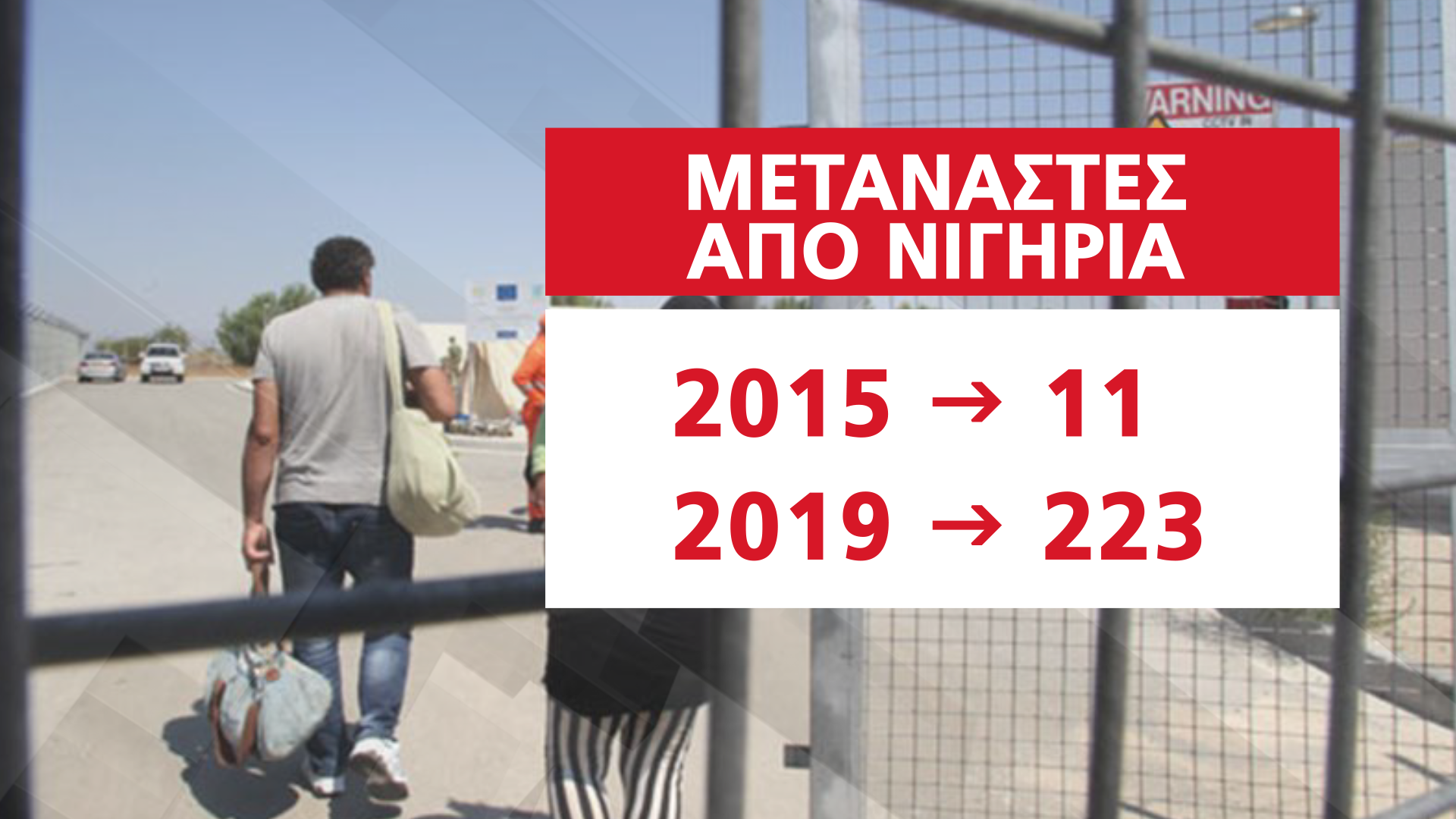 μετανάστες από τη Νιγηρία