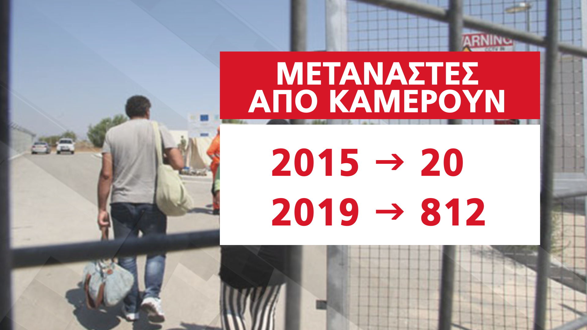 μετανάστες από το καμερούν