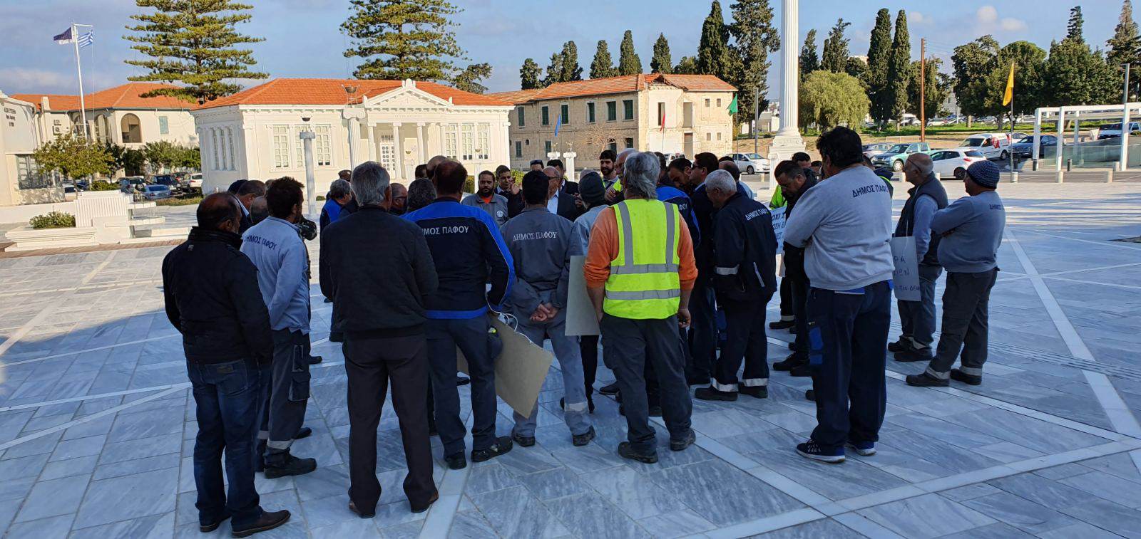 Σε 24ωρη απεργία οι εργαζόμενοι στην Υπηρεσία Καθαριότητας του Δ. Πάφου