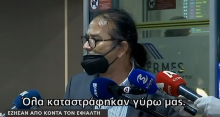 «Όλα καταστράφηκαν γύρω μας. Θα ζήσω με τον γιο μου στην Κύπρο για πάντα» (VID)