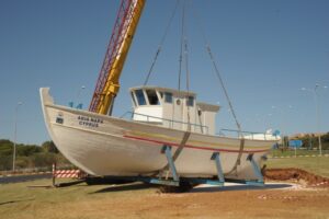 Πυρκαγιά σε διακοσμητικό ψαροκάικο στην Αγία Νάπα