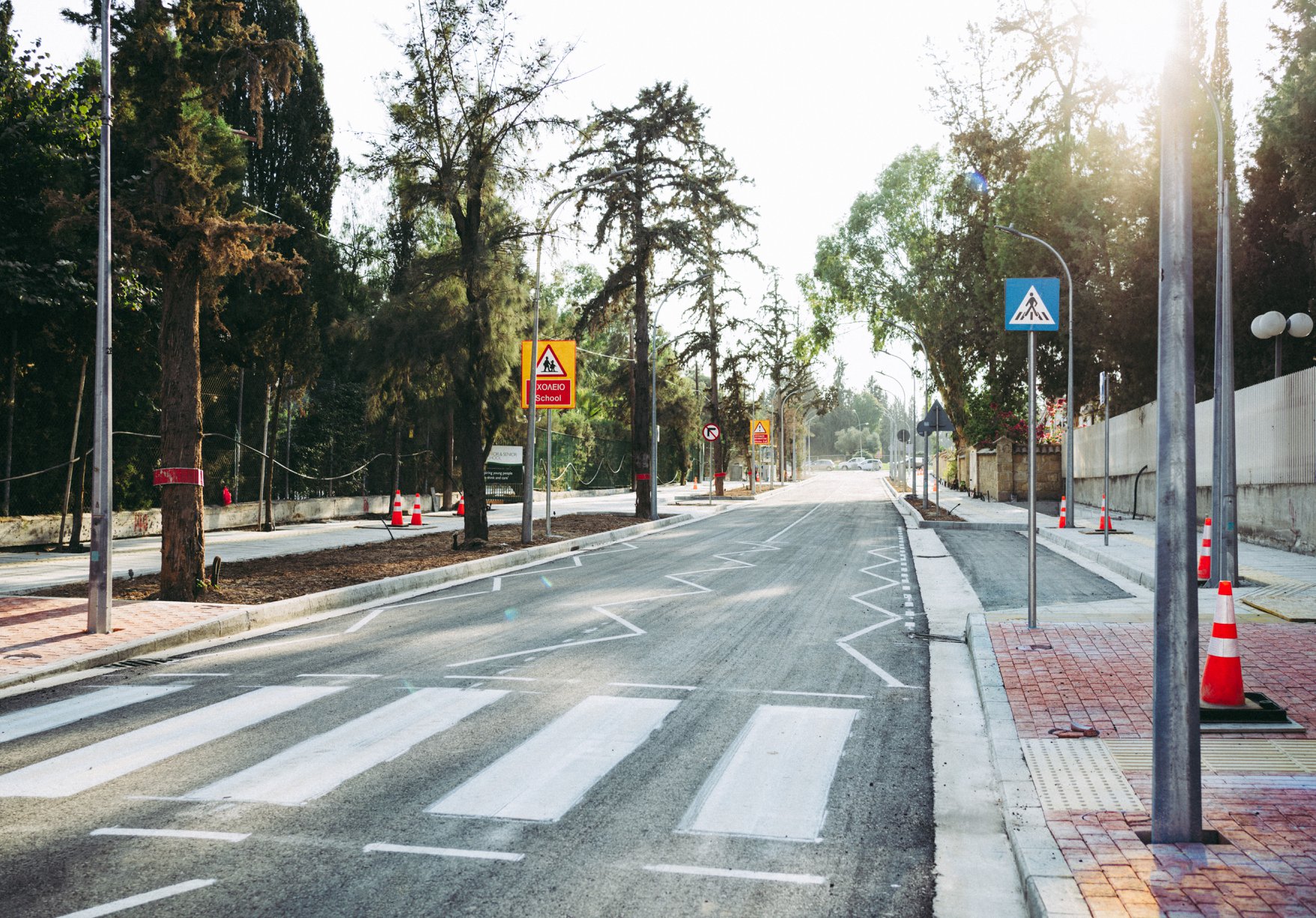 Κλειστό από σήμερα νέο τμήμα της λεωφόρου Κυριάκου Μάτση (ΒΙΝΤΕΟ)