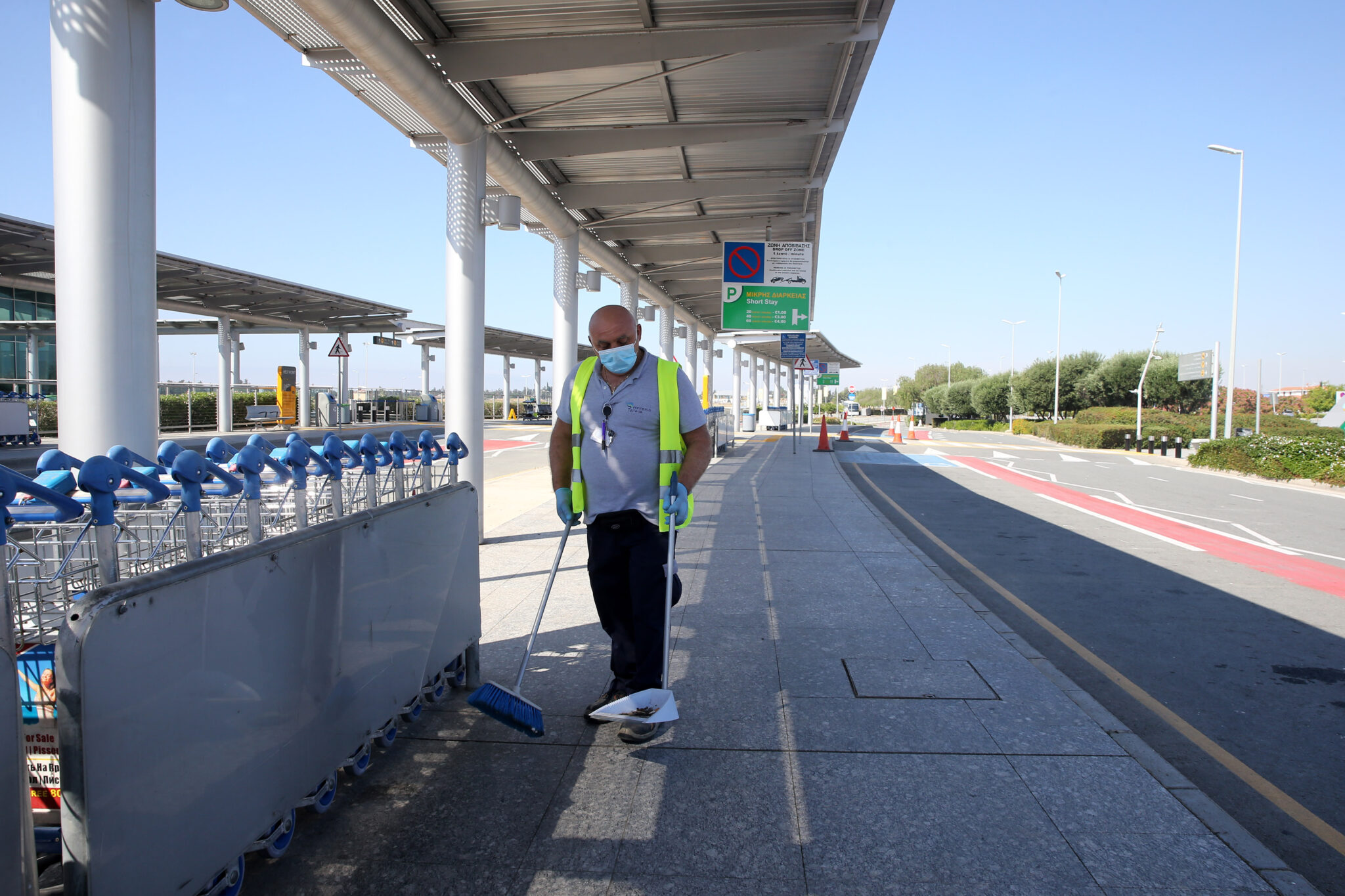 Eurocontrol: 48,000 πτήσεις λιγότερες στα κυπριακά αεροδρόμια λόγω COVID-19