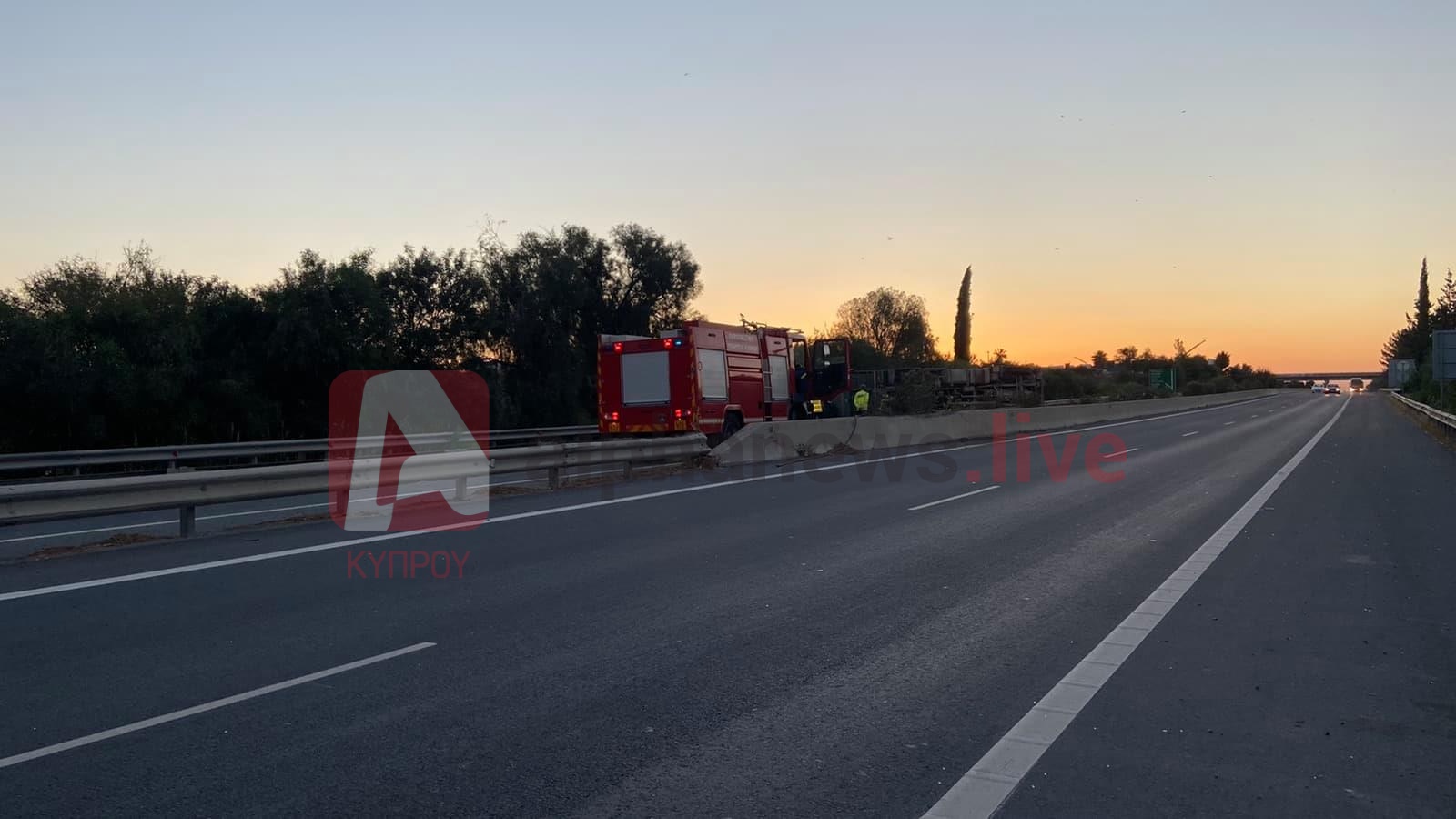 Για προληπτικούς λόγους στο ΓΝ Λάρνακας οι τραυματίες του τροχαίου στο highway