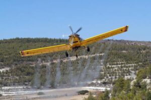 Αρχίζουν αεροψεκασμοί σε πευκόφυτες περιοχές