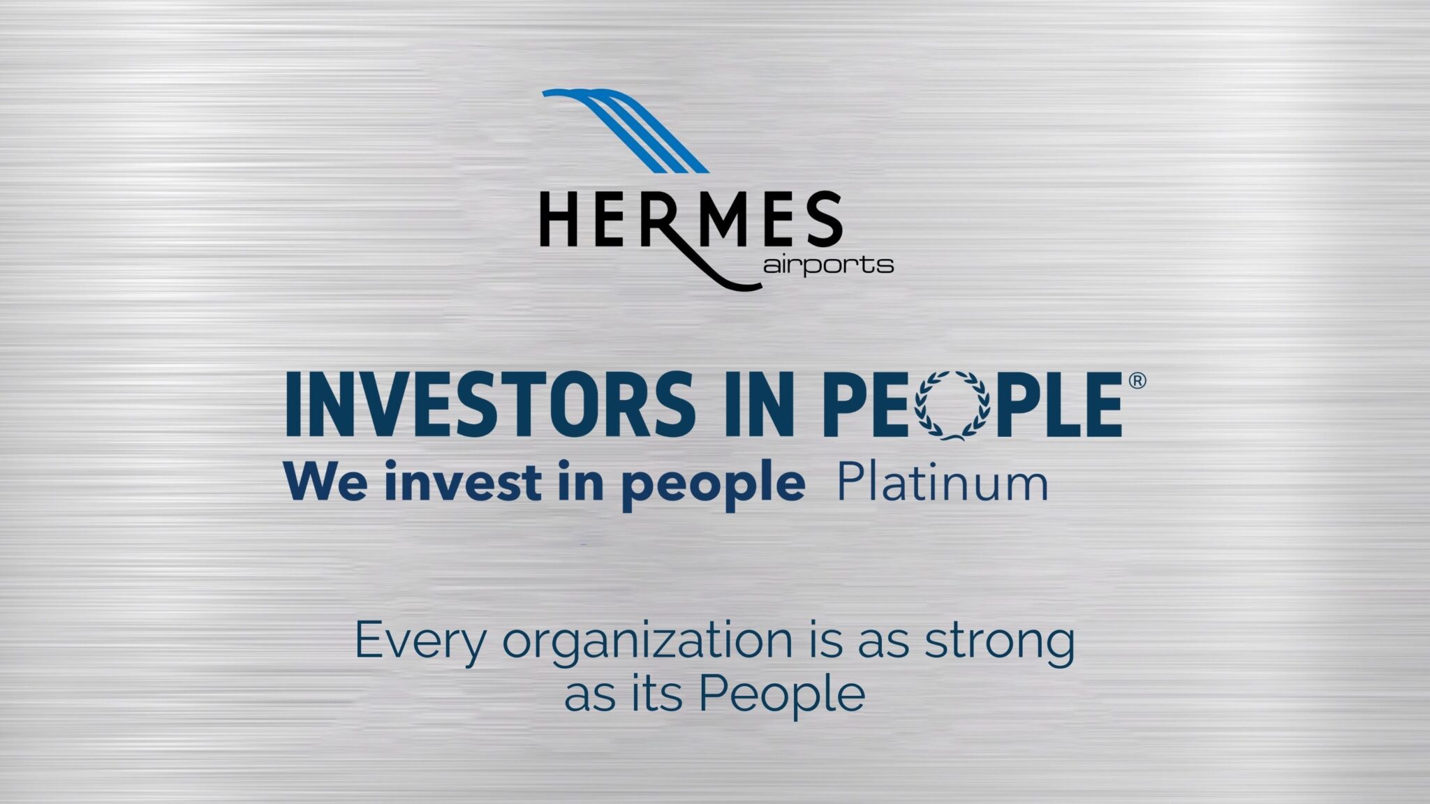 Hermes Airports: Πιστοποιήθηκε για ακόμα μια φορά Investors in People Platinum