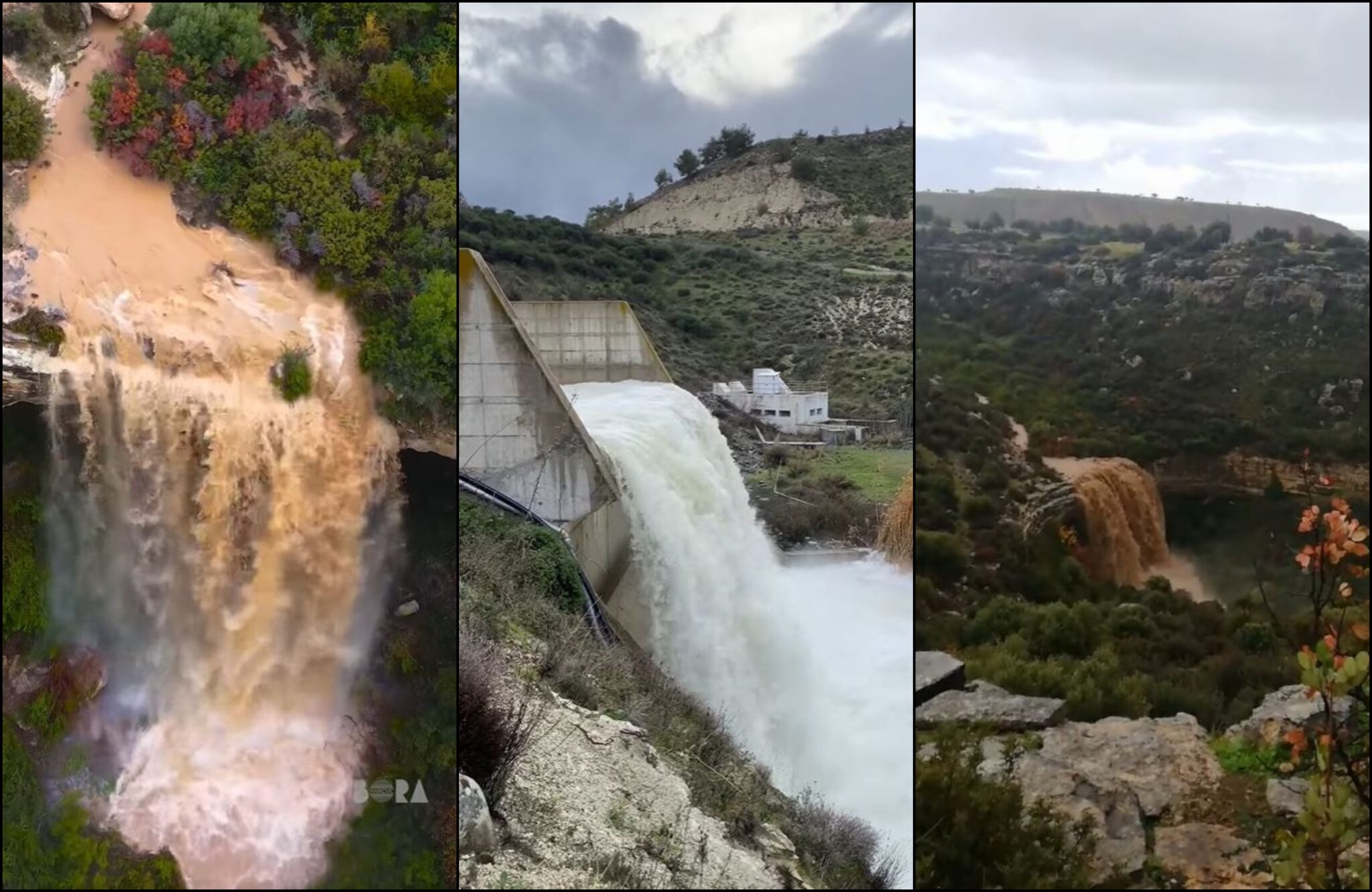 BINTEO: Εκπληκτική ροή στα φράγματα έφεραν οι έντονες βροχοπτώσεις