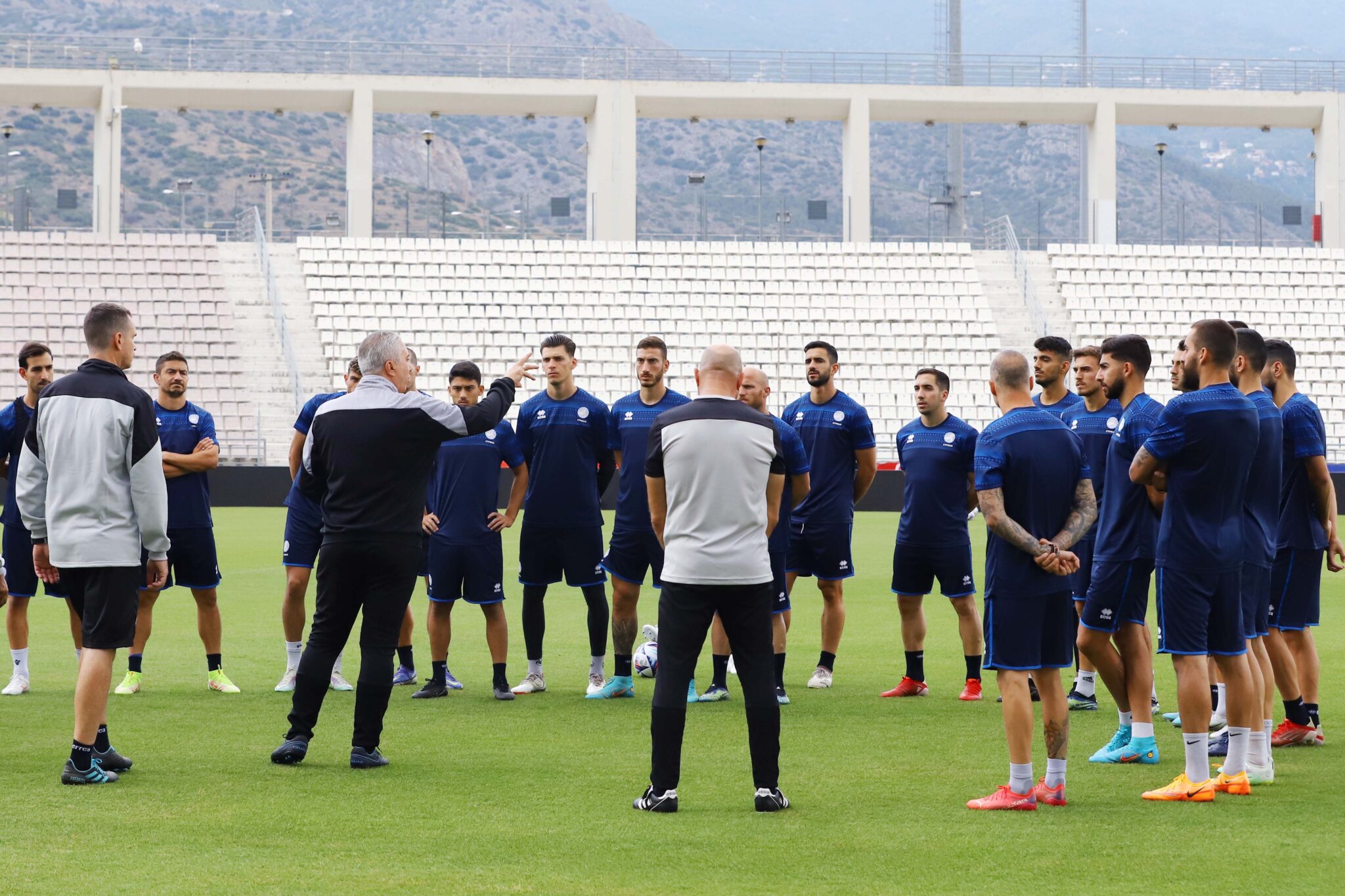 Πανέτοιμη για το παιχνίδι με την Ελλάδα η Εθνική μας (ΦΩΤΟ)