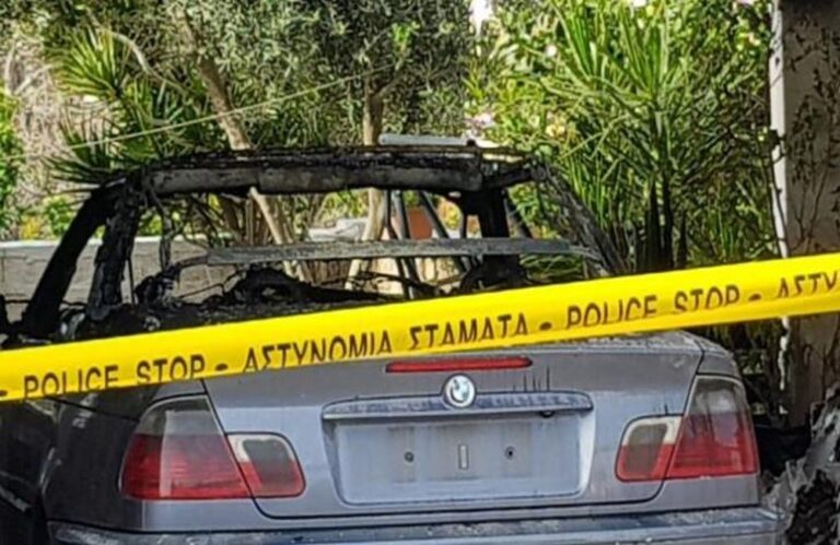 Υπό κράτηση 28χρονος: Έκαψε όχημα στη Σίμου, προκλήθηκαν εκτεταμένες ζημιές