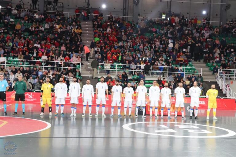 Κλήση Εθνικής Ανδρών Futsal για δύο φιλικά στο Λίβανο