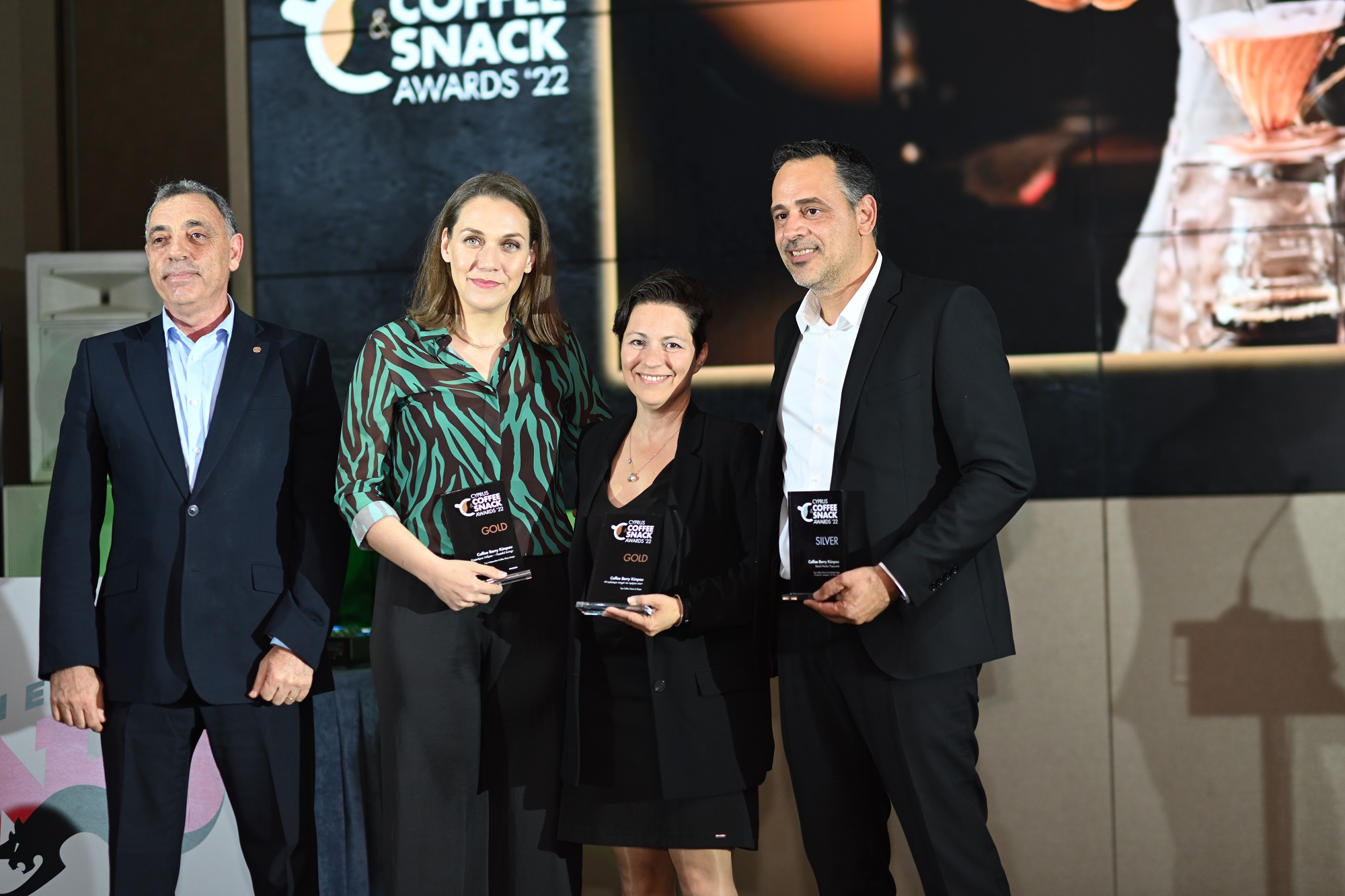 Cyprus Coffee & Snack Awards 2022: Τρία βραβεία για τα Coffee Berry