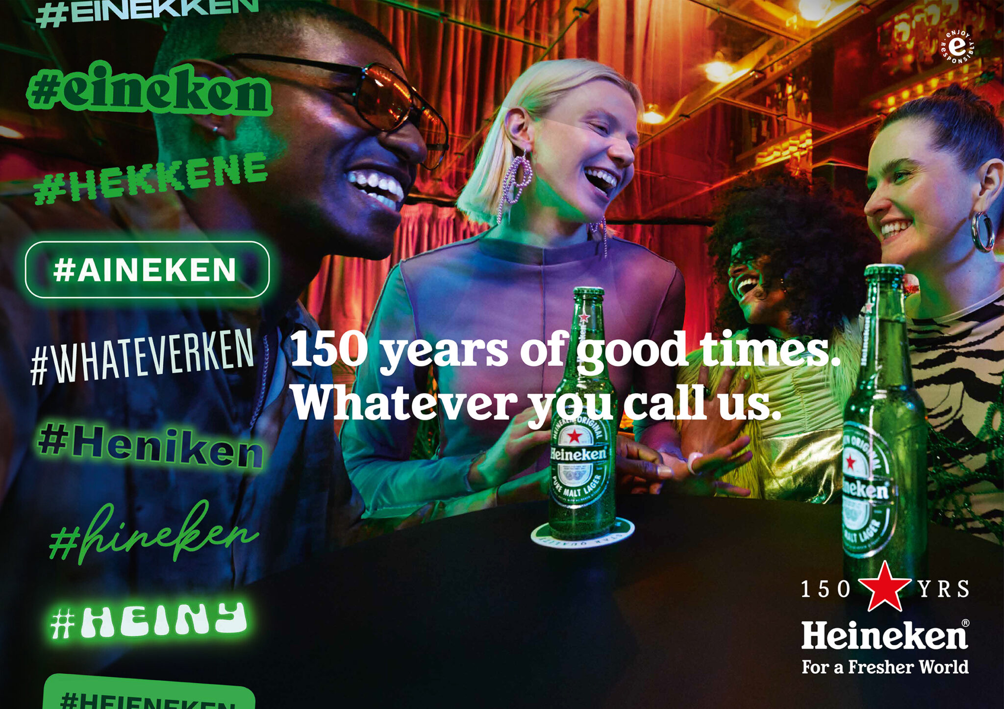 150 χρόνια Heineken: Όπως κι αν την προφέρεις, σε κερνάει πάντα όμορφες στιγμές