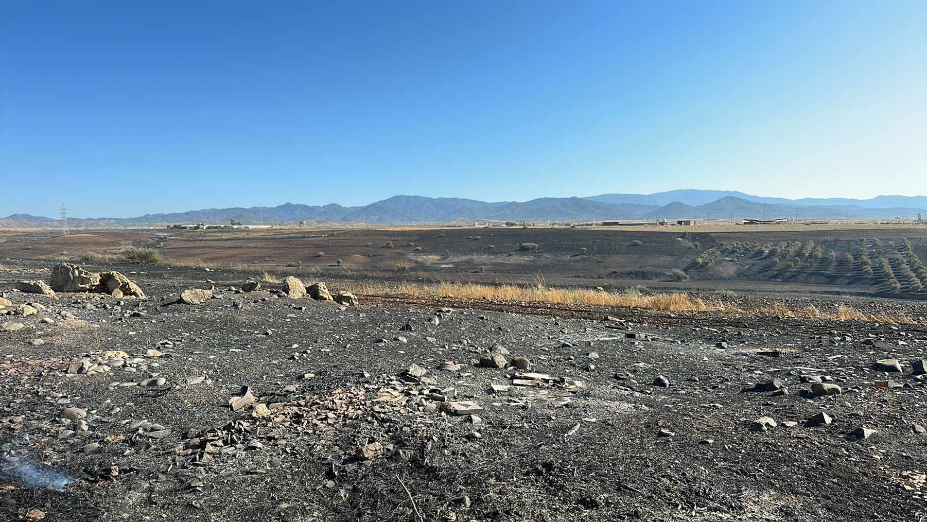 Υπό έλεγχο η φωτιά στην κοινότητα Αστρομερίτη, κατέκαψε 60 εκτάρια ξηρά χόρτα