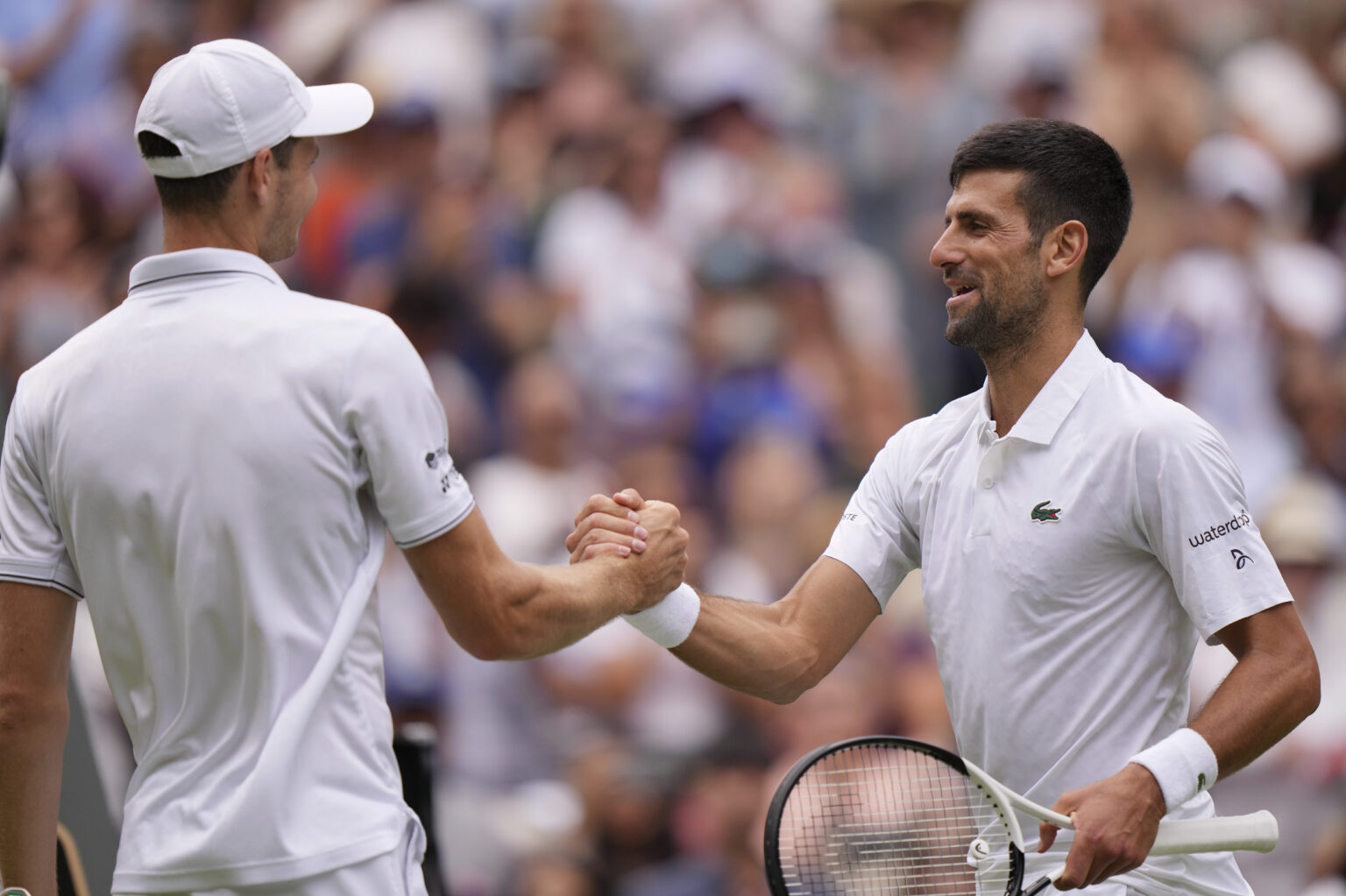 Στα προημιτελικά του Wimbledon ο Τζόκοβιτς, έβγαλε νοκ άουτ τον Χούρκατς