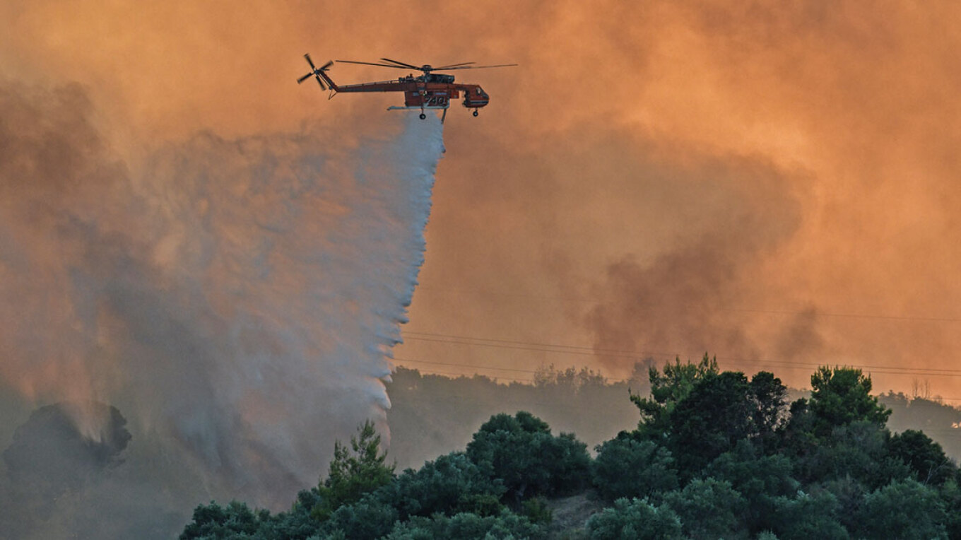 Πέθανε 67χρονος που υπέστη εγκαύματα στη φωτιά της Τιθορέας