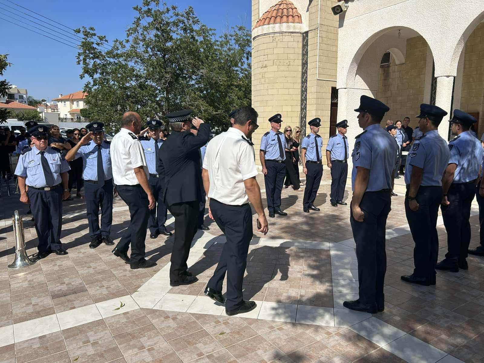 κηδεία Αστυφύλακα Πέτρου Ελευθερίου