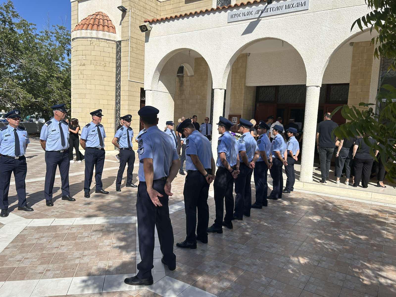 κηδεία Αστυφύλακα Πέτρου Ελευθερίου