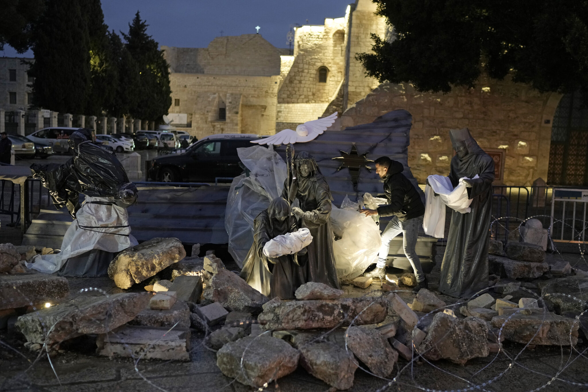 «Δεν μοιάζει με Χριστούγεννα»: Η σκέψη Χριστιανών της Ιερουσαλήμ είναι στη Γάζα