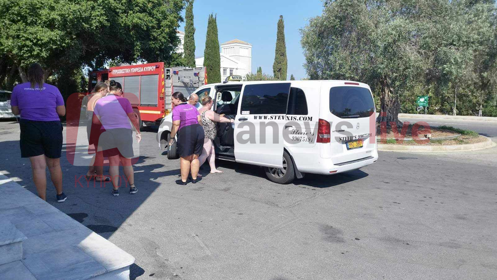 ΦΩΤΟ: Έτσι έγινε το ατύχημα στην πισίνα ξενοδοχείου που αναστάτωσε την Πάφο