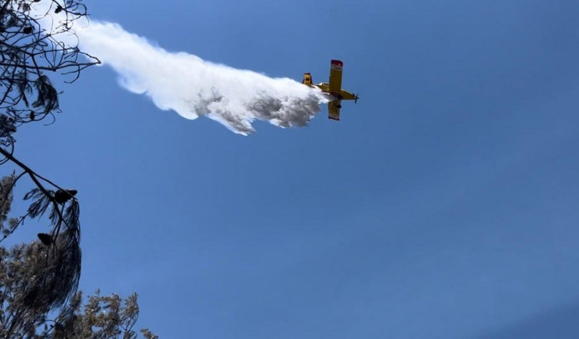 Επέστρεψαν στο αεροδρόμιο Πάφου από τη Βόρεια Μακεδονία τα δύο Air Tractor