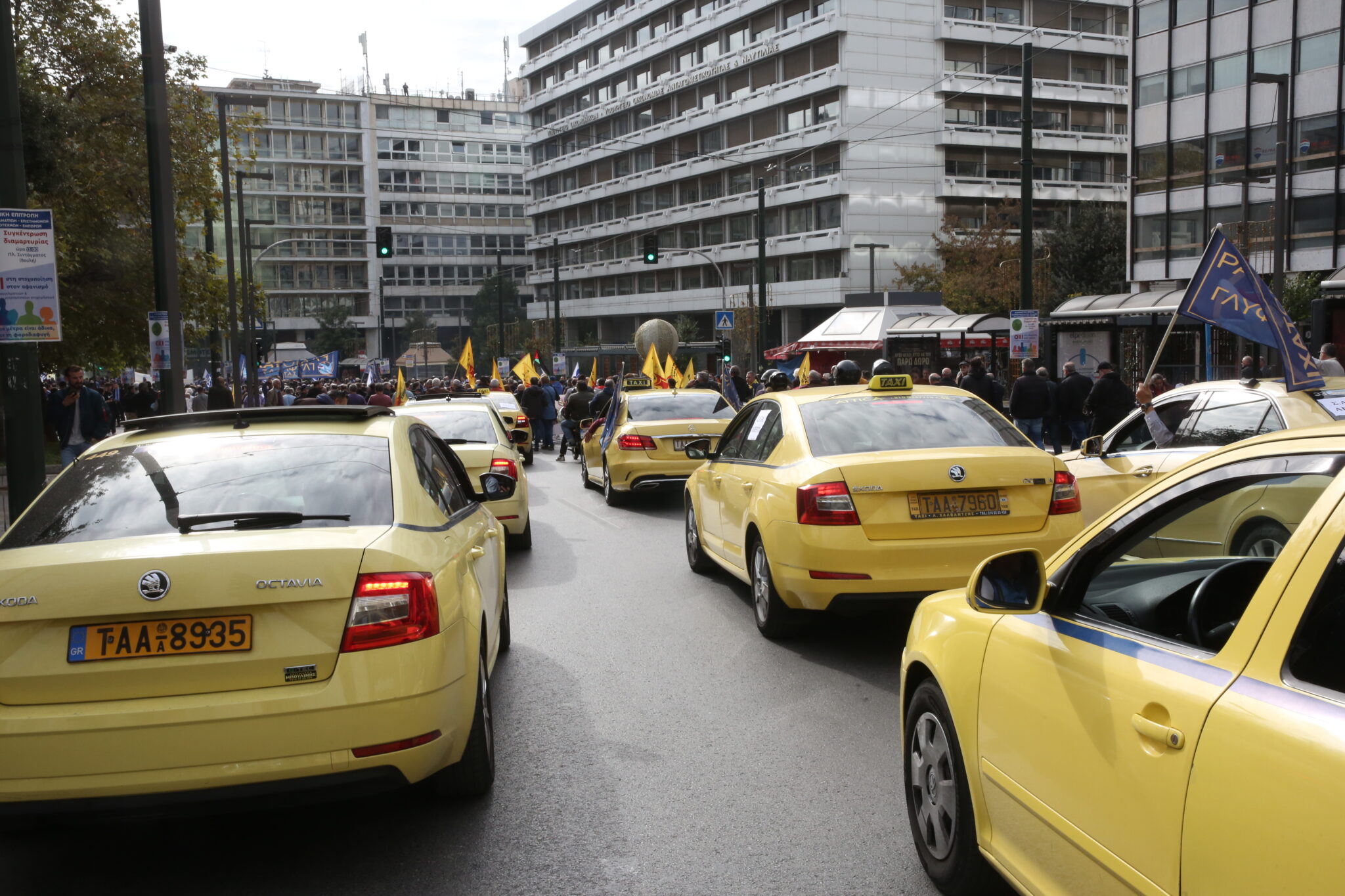 Χωρίς ταξί έως τα ξημερώματα της Τρίτης η Αθήνα